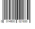 Barcode Image for UPC code 0014500021830