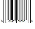 Barcode Image for UPC code 001452000068