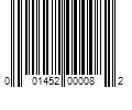 Barcode Image for UPC code 001452000082