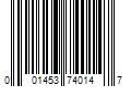 Barcode Image for UPC code 001453740147