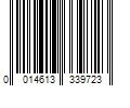 Barcode Image for UPC code 0014613339723