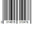 Barcode Image for UPC code 0014615310478