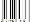 Barcode Image for UPC code 0014633141351