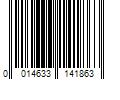 Barcode Image for UPC code 0014633141863