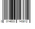 Barcode Image for UPC code 0014633143812