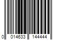 Barcode Image for UPC code 0014633144444