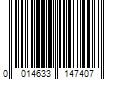 Barcode Image for UPC code 0014633147407