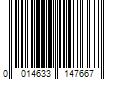 Barcode Image for UPC code 0014633147667