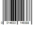 Barcode Image for UPC code 0014633149388