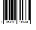 Barcode Image for UPC code 0014633149784