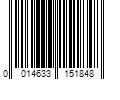 Barcode Image for UPC code 0014633151848