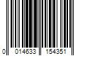 Barcode Image for UPC code 0014633154351