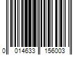 Barcode Image for UPC code 0014633156003