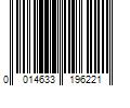 Barcode Image for UPC code 0014633196221