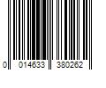 Barcode Image for UPC code 0014633380262