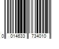 Barcode Image for UPC code 0014633734010