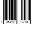 Barcode Image for UPC code 0014633734034