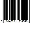 Barcode Image for UPC code 0014633734546