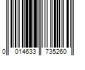 Barcode Image for UPC code 0014633735260