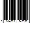 Barcode Image for UPC code 0014633747287