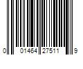 Barcode Image for UPC code 001464275119