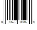 Barcode Image for UPC code 001467000060