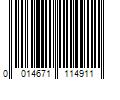 Barcode Image for UPC code 0014671114911