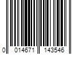 Barcode Image for UPC code 0014671143546