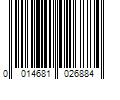 Barcode Image for UPC code 0014681026884