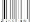 Barcode Image for UPC code 0014717118118