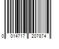 Barcode Image for UPC code 0014717207874