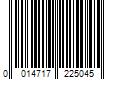 Barcode Image for UPC code 0014717225045