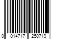 Barcode Image for UPC code 0014717250719