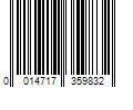 Barcode Image for UPC code 0014717359832