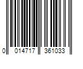 Barcode Image for UPC code 0014717361033