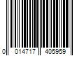 Barcode Image for UPC code 0014717405959