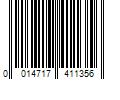 Barcode Image for UPC code 0014717411356