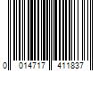 Barcode Image for UPC code 0014717411837