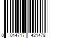 Barcode Image for UPC code 0014717421478