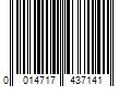 Barcode Image for UPC code 0014717437141