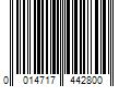 Barcode Image for UPC code 0014717442800