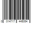 Barcode Image for UPC code 0014717445054