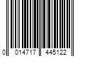 Barcode Image for UPC code 0014717445122