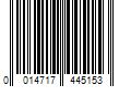 Barcode Image for UPC code 0014717445153