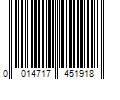 Barcode Image for UPC code 0014717451918