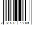 Barcode Image for UPC code 0014717479486