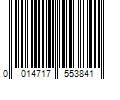 Barcode Image for UPC code 0014717553841