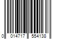 Barcode Image for UPC code 0014717554138