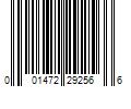 Barcode Image for UPC code 001472292566