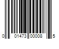 Barcode Image for UPC code 001473000085